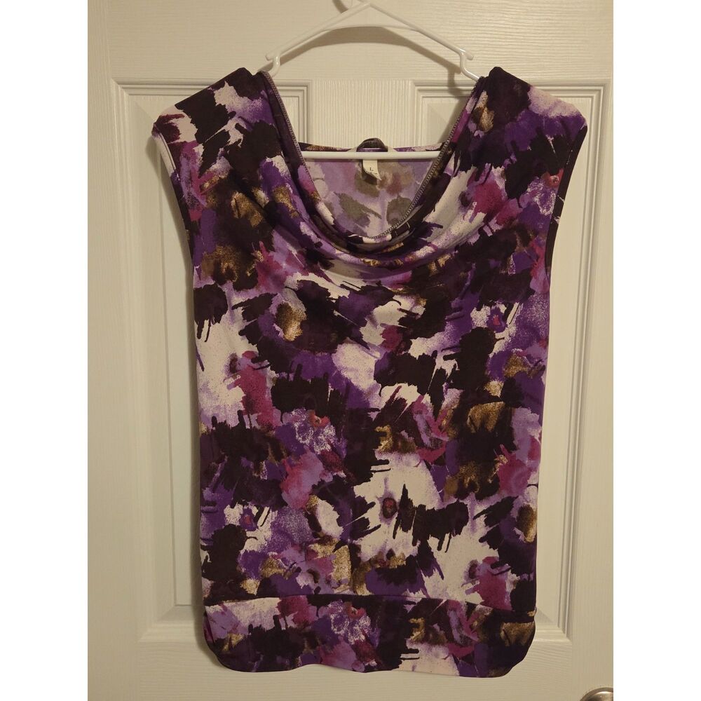 Women's Speechless Shirt Size Large Multicolored